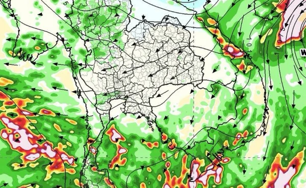 21-26 ต.ค. ลมหนาวถึงไทย  เหนือ-อีสานเย็นลง 1-3 องศาฯ  ภาคใต้ระวังฝนตกหนักต่อเนื่อง