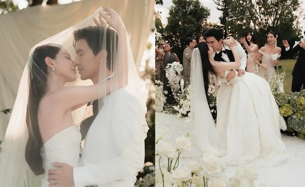 เปิดภาพงานแต่งงาน "ใหม่-เต๋อ" เสิร์ฟโมเมนต์หวาน พร้อมแหวนเพชร 15 กะรัต 