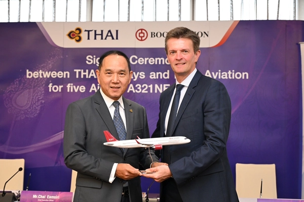 การบินไทยเช่าเครื่องบินใหม่ 5 ลำ เสริมฝูงบิน-รับดีมานด์โต