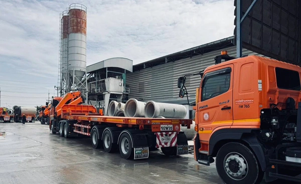 MEA ห่วงใยความปลอดภัยประชาชน สานต่อความร่วมมือ ทยอยส่งมอบท่อคอนกรีตฯ สร้างหลุมหลบภัยชายแดน จ.ศรีสะเกษ