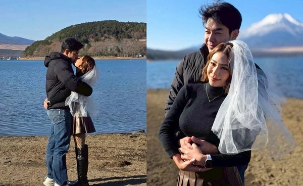 Sold out อีกราย ! "อาร์ต พศุตม์" ขอแฟนสาวแต่งงานท่ามกลางวิวฟูจิซังสุดโรแมนติก