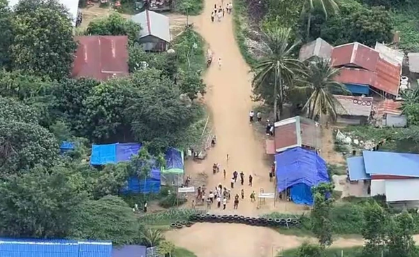 ชายแดนหญ้าแก้ว - หนองจาน ล่าสุดยังสงบพบความเคลื่อนไหวทางฝั่งกัมพูชา