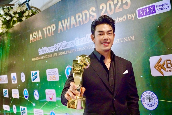 “อาร์ต พศุตม์” คว้ารางวัล  ASIA TOP AWARDS 2025 สาขานักแสดงชายดีเด่น จากผลงานละคร “พิศวาสข้ามภพ”