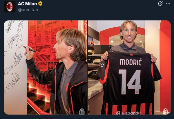 'โมดริช' เปิดตัวกับ 'ปีศาจแดงดำ' เผยเหมือนได้เติมเต็มความฝัน