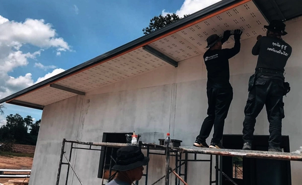 นักรบชุดดำพราน 23 สร้างบ้านใหม่ให้วีรบุรุษชายแดน