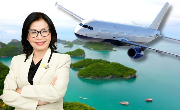 “มนพร”หนุนบวท.เพิ่มเที่ยวบินเกาะสมุย