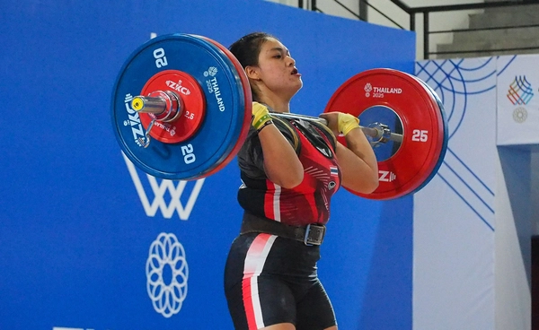 จอมพลังไทยกวาด 9 ทอง!  ยกน้ำหนัก ซีเกมส์ ครั้งที่ 33