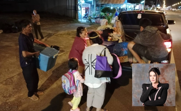 "พรรคก้าวอิสระ" ช่วยอพยพชาวบ้าน จี้นายกฯ ใช้มาตรการเด็ดขาดกับกัมพูชา 