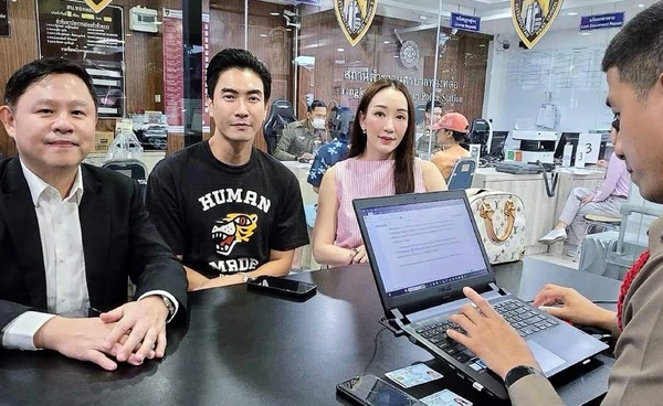 ตู่ ปิยวดี-มาวิน อุ้มท้องขึ้นโรงพัก! มิจฉาชีพ นำภาพส่วนตัวไปใช้อ้างโฆษณา