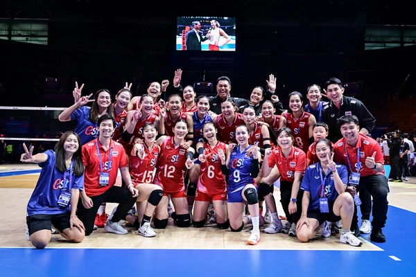 โปรแกรมแข่งวอลเลย์บอลหญิง "เนชั่น ลีก 2025" ประจำวันนี้