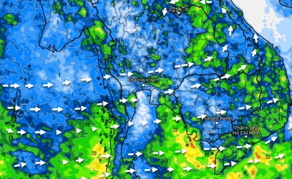 พยากรณ์อากาศ 7 วัน ทั่วไทยมีฝนตกต่อเนื่อง