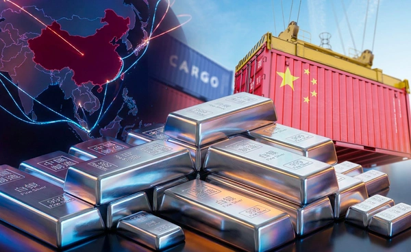 จีนคุมเข้มส่งออก “แร่เงิน” มีผล 1 ม.ค. 69