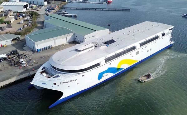 เรือไฟฟ้าขนาดใหญ่ที่สุดในโลกประสบความสำเร็จในการทดสอบแล่นครั้งแรก