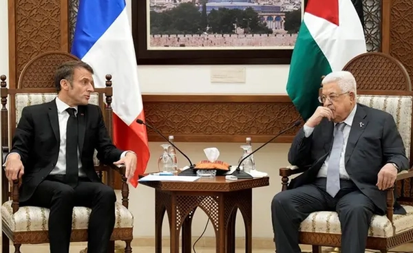 มาครงพบอับบาส หารือบทบาทปกครองกาซา