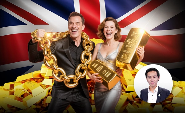 สหราชอาณาจักร “ตื่นทอง” คนแห่ซื้อทองคำสูงสุดรอบ 14 ปี