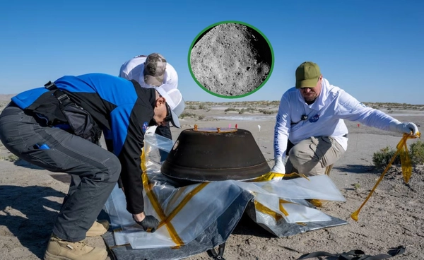 นาซาเผยตัวอย่าง "ดาวเบนนู" อาจไขปริศนาการเกิดของสิ่งมีชีวิตบนโลก