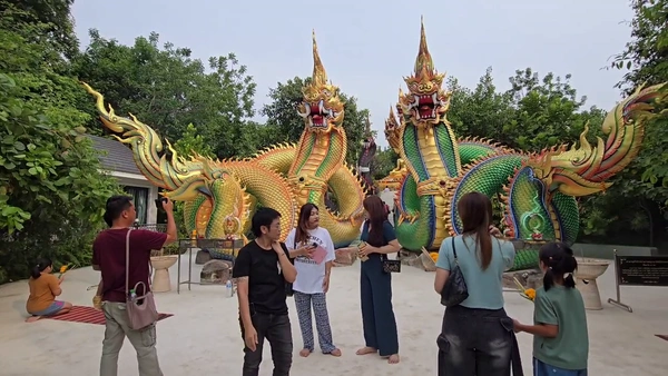 "สวนนันทนา"ดินแดนพญานาคใหญ่ 4 ตระกูล แลนด์มาร์กใหม่ขอนแก่น  | เรื่องดีดีทั่วไทย | 20-05-68