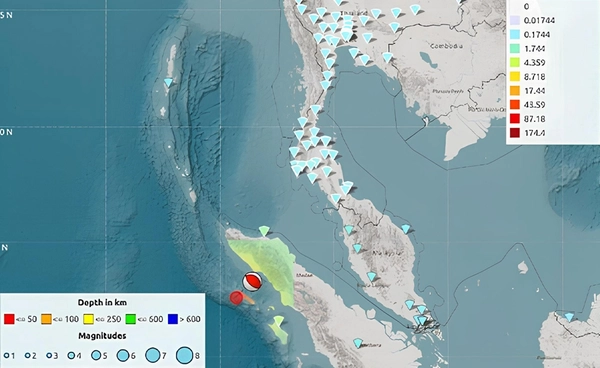 แผ่นดินไหว 6.4 เขย่าเกาะสุมาตรา ห่างภูเก็ต 661 กม. ไม่ส่งผลกระทบต่อไทย