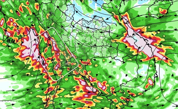 เตือนอากาศแปรปรวน   2-3 พ.ย.ไทยตอนบนมีฝนตกต่อเนื่อง