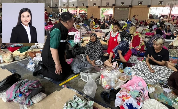 "นฤมล" สั่งเปิดโรงเรียนหาดใหญ่ฯ ตั้งศูนย์พักพิง รองรับผู้ประสบอุทกภัย 4,000 คน 