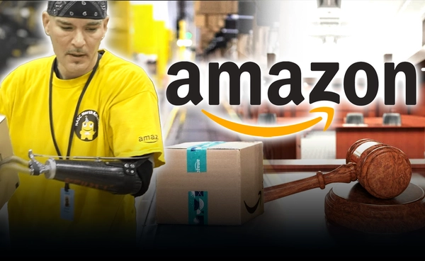 "Amazon" ถูกฟ้องละเมิดสิทธิพนักงานคนพิการลางานไร้ค่าจ้าง