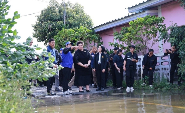 "ศุภมาส" ตรวจราชการภาคกลางตอนบน กำชับเร่งเยียวยาน้ำท่วม