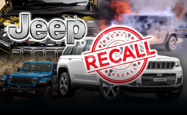 "Jeep PHEV" ถูกเรียกคืน 3.2 แสนคัน เหตุแบตเตอรี่เสี่ยงไฟไหม้