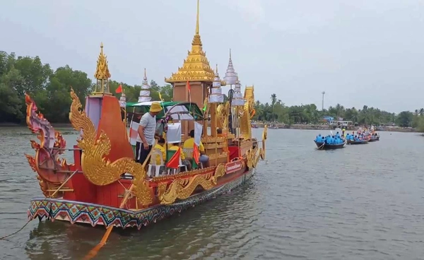 "ลากพระทางน้ำข้ามทะเล" ประเพณีหนึ่งเดียวในโลก  | เรื่องดีดีทั่วไทย | 30-10-68