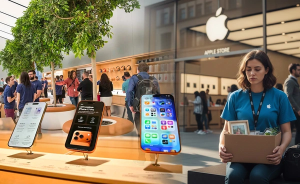 “แอปเปิล” เลิกจ้างฝ่ายขายแม้รายได้พุ่ง