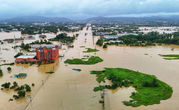 สรุปพื้นที่น้ำท่วมภาคใต้ 9 จังหวัด  26 พ.ย.68