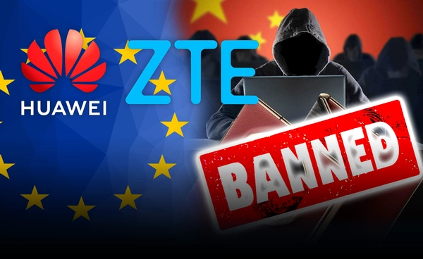 อียูจ่อแบน "Huawei–ZTE" หวั่นจีนใช้สอดแนมข้อมูล