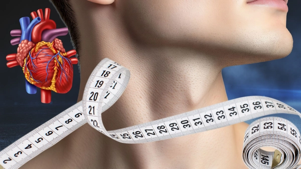 วัดเส้นรอบคอ สามารถชี้วัด ความเสี่ยงโรคหัวใจ การศึกษาชี้
