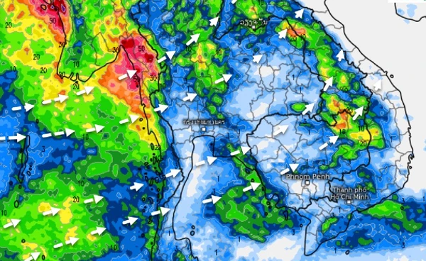 พยากรณ์อากาศ 7 วัน  ไทยตอนบนฝนลดลง ภาคใต้ฝั่งอันดามันฝนตกต่อเนื่อง