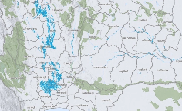 เปิดพื้นที่น้ำท่วมสูงสุด 5 อันดับ 