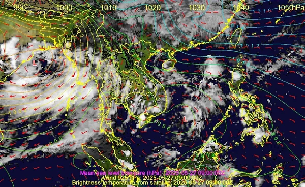 เตือนฝนตกต่อเนื่อง เหนือ อีสาน และด้านรับมรสุม