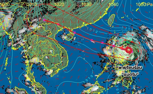 3-5 ต.ค. ลมแปรปรวน ใกล้เปลี่ยนฤดูกาล ส่วนพายุแมตโมไม่เข้าไทย