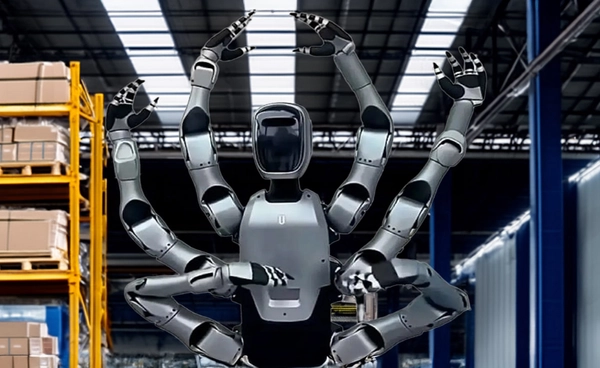 จีนสร้างหุ่นยนต์ “MIRO U” หุ่นยนต์ 6 แขนรุ่นแรกของโลก ยกระดับโรงงานอัจฉริยะด้วย AI