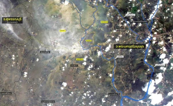 น้ำท่วมตรงไหน น้ำขังเท่าไหร่ ข้อมูลจากดาวเทียม ช่วยแก้-ป้องกันปัญหาน้ำท่วมได้อย่างไรบ้าง ?