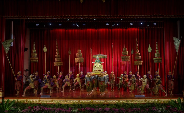 แถลงข่าวโขนมูลนิธิส่งเสริมศิลปาชีพฯ ตอน “สัตยาพาลี” สืบสานงานศิลป์มรดกของชาติ