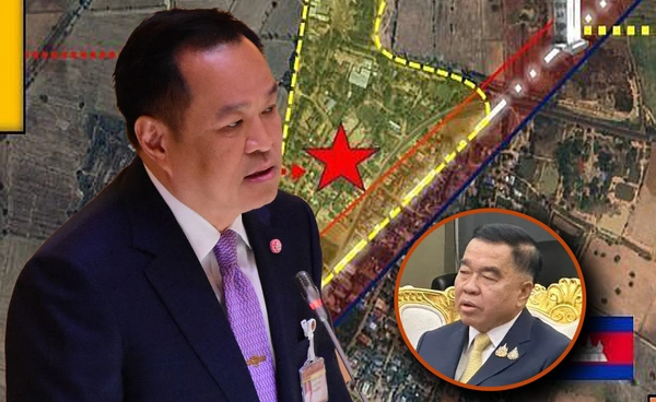 อนุทินเบรกแนวคิด “เมืองคู่แฝด” หนองจาน–บันเตียเมียนเจย ย้ำภารกิจหลักคือรักษาอธิปไตยไทย