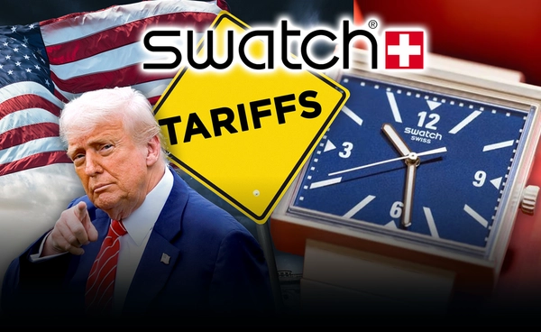 โต้กลับ! "Swatch" ออกนาฬิกาล้อเลียน ภาษีทรัมป์
