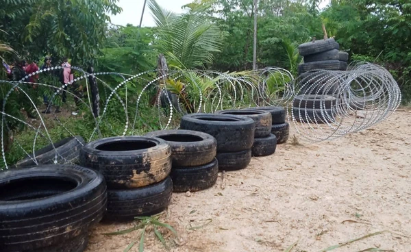 กลาโหมเผยคืบหน้าสร้างกำแพงชายแดนสระแก้ว ยังมีความเห็นต่าง 