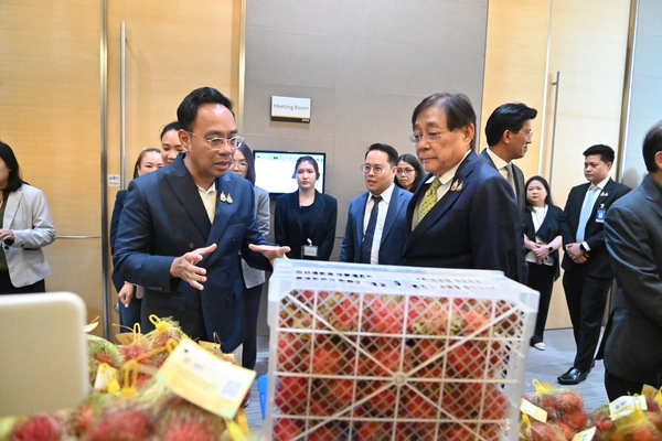 พาณิชย์ผนึก SET 40 บริษัทจดทะเบียน รับซื้อผลไม้ 6 ล้านกก. 