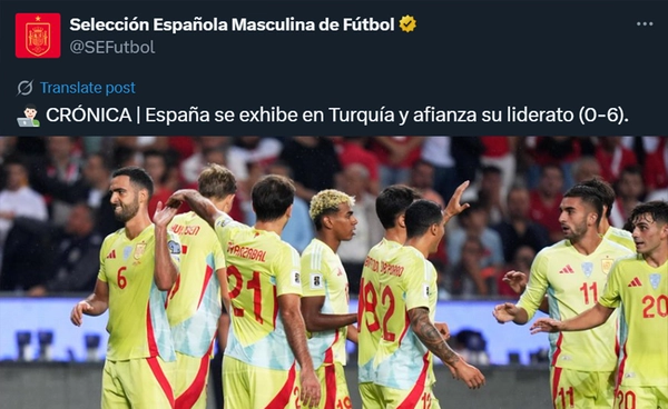 สเปนฟอร์มโหด! บุกถล่มตุรกีขาด 6-0 เมริโน่ซัดแฮตทริก