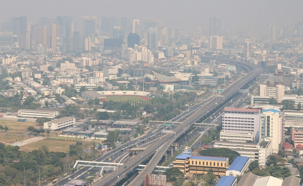 PM 2.5 เช้านี้! เปิด 12 อันดับเขตที่มีค่าฝุ่น สูงสุดในกรุงเทพฯ