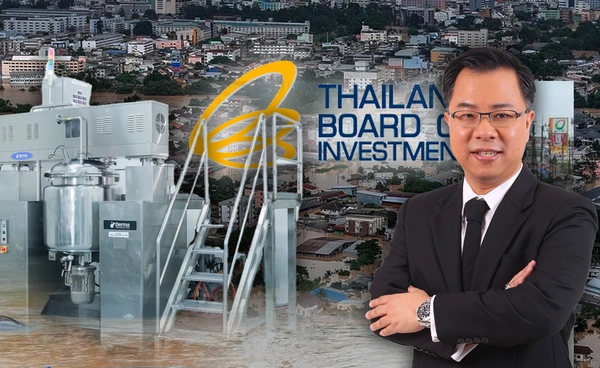 "บีโอไอ" ยกเว้นอากรขาเข้าเครื่องจักร"น้ำท่วม"