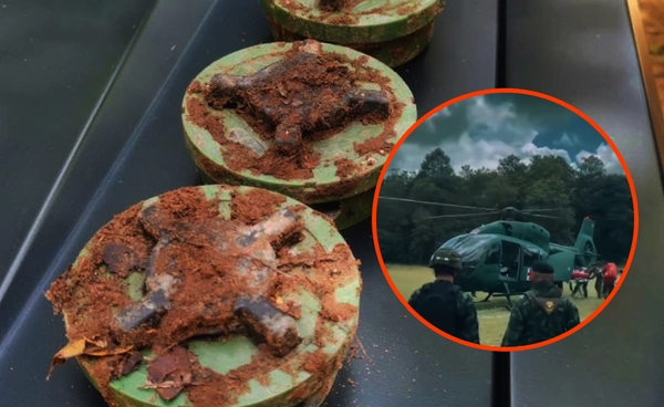 ทหารพรานเหยียบระเบิดชายแดน ขาขาด ส่งฮ.รับรักษาด่วน