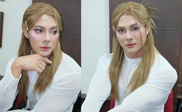 หน้าคิตตี้ บอดี้มาร์เวล! "แมน การิน" ลุคใหม่แต่งหญิงจัดเต็ม