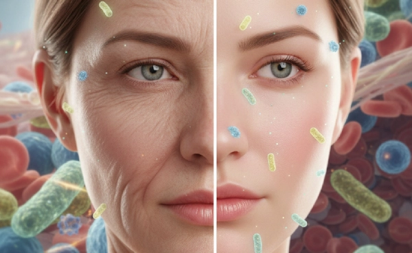 แบคทีเรียในเลือดอาจเป็นกุญแจสู่ผิวที่อ่อนเยาว์ได้จริง