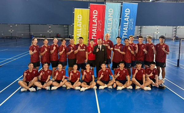 "ขนไก่ไทย" รวมพลซ้อมลุย ซีเกมส์!   เมย์, วิว, บาส, เฟม นำทัพล่า 2 ทอง